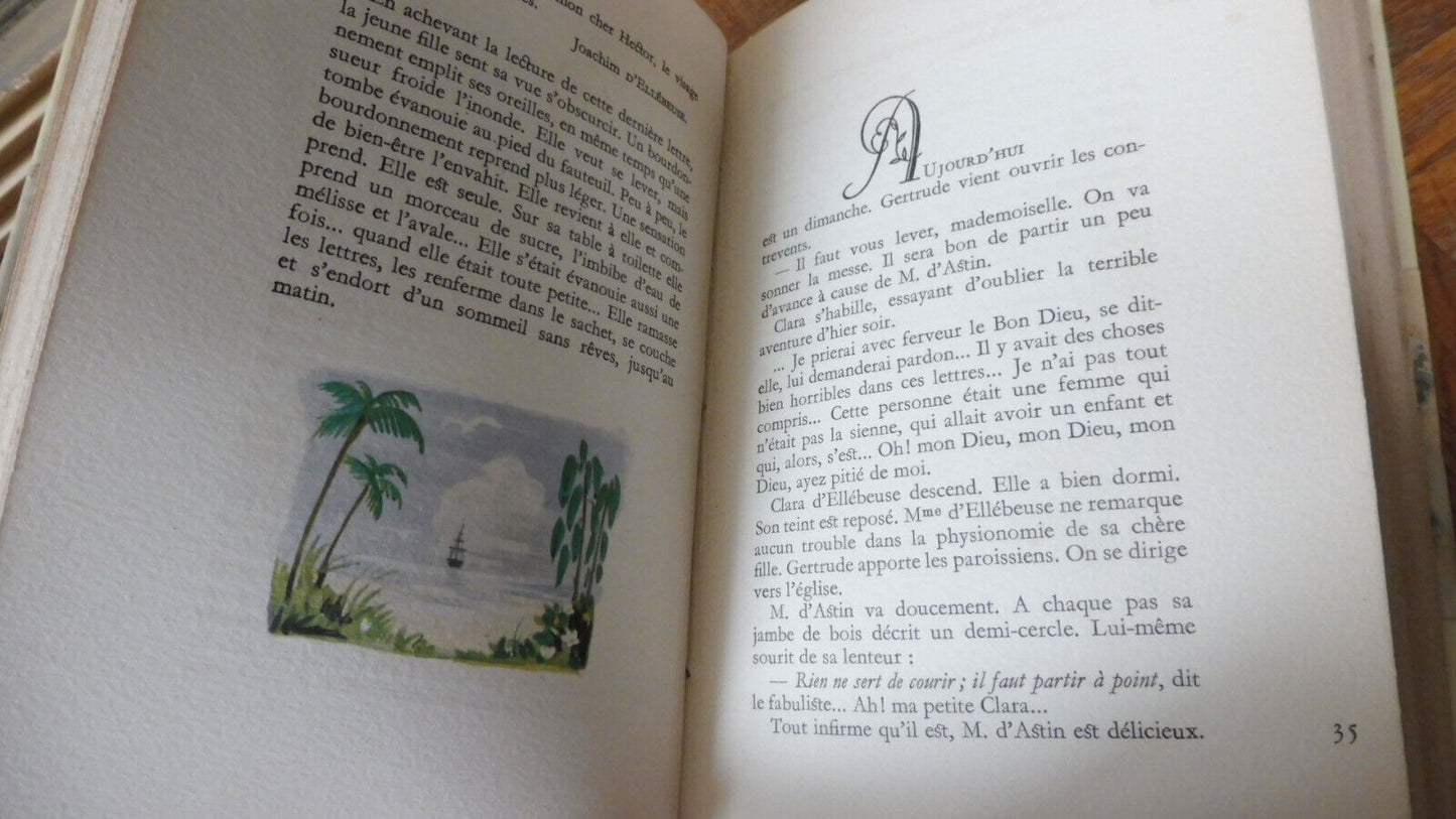 Clara d'Ellébeuse. Anaïde d'Etremont. Pomme d'anis (Fr. Jammes) 1942