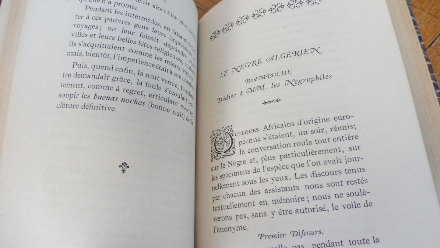 Algérie. Types et croquis (Andrieu) s.d. 1ère + 2ème série en 1 vol.