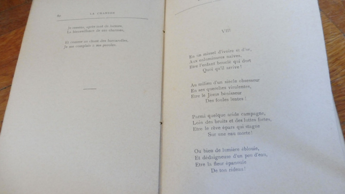 Léliancolies. La chanson du pauvre Gaspard (Léon Deubel) 1902 EO RARE