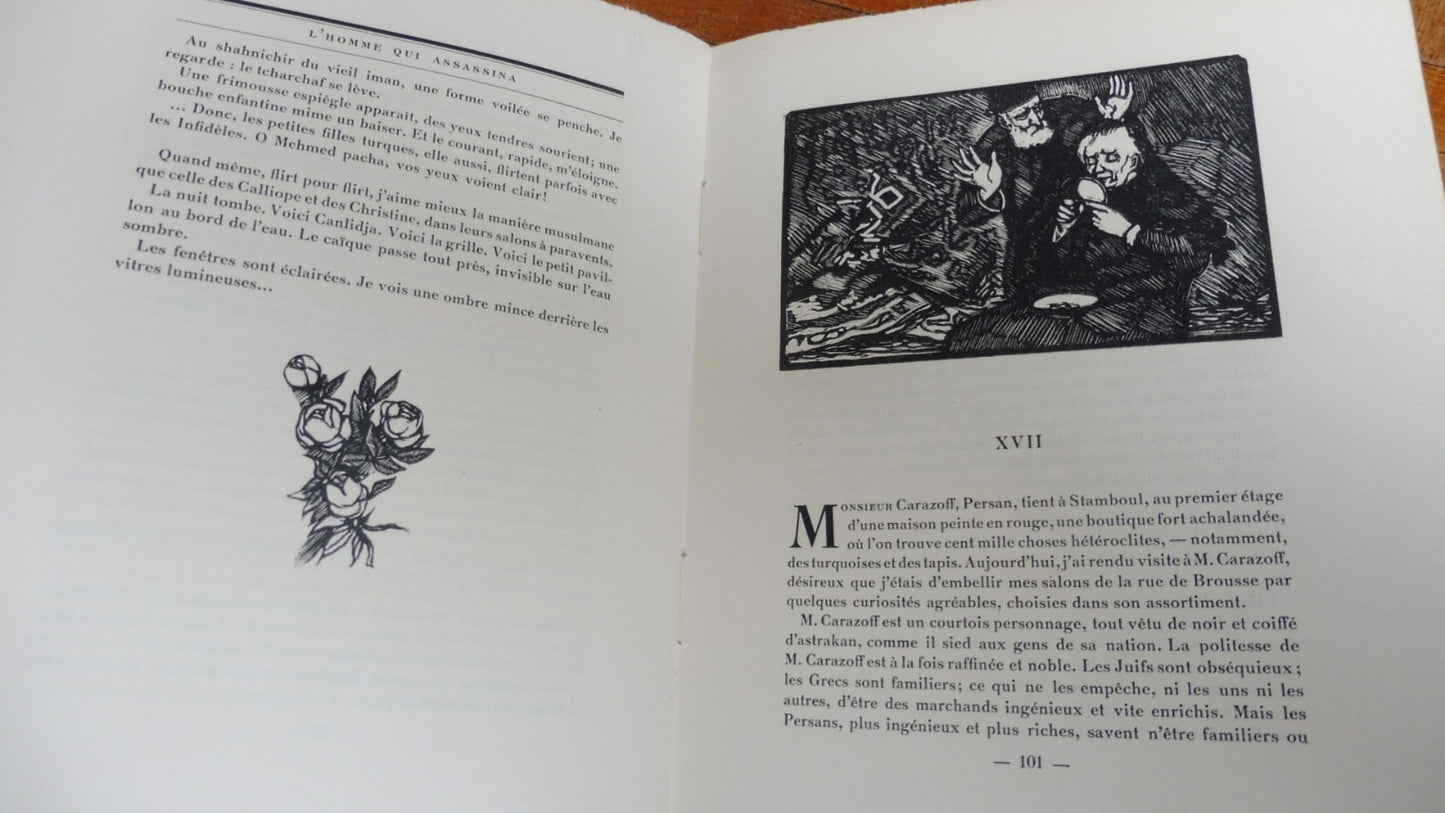 L'Homme qui assassina (Claude Farrère) 1921 illus. Cochet VELIN