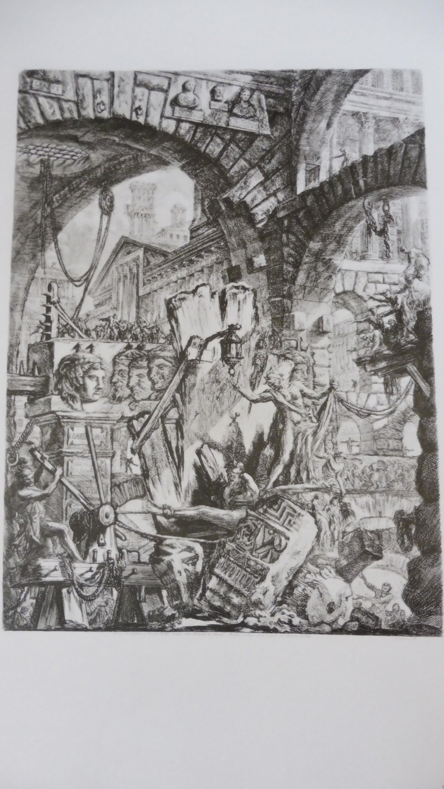 Les Prisons imaginaires (Jean-Baptiste Piranèse) 1970 18 GRAVURES