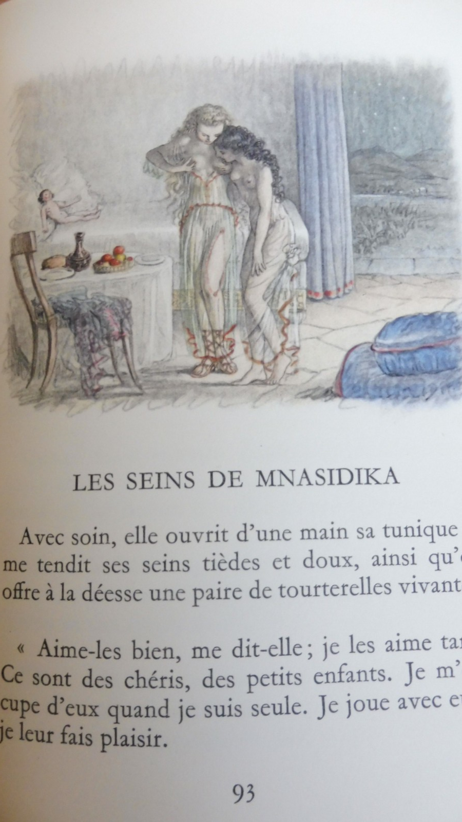 Les Chansons de Bilitis (Pierre Louÿs) 1943 illus. Bécat