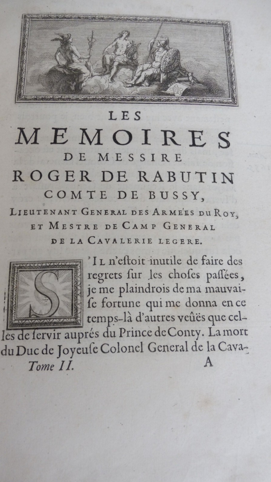 Mémoires de Roger Rabutin comte de Bussy 2/2 1696 EO