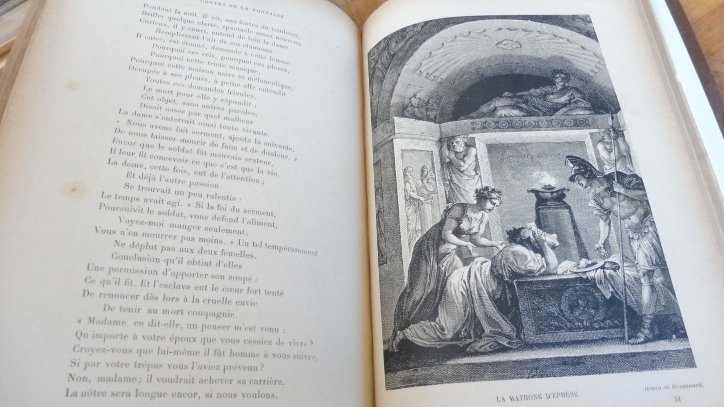 Contes de La Fontaine s.d. illus. Fragonard, Lancret, Boucher, etc.