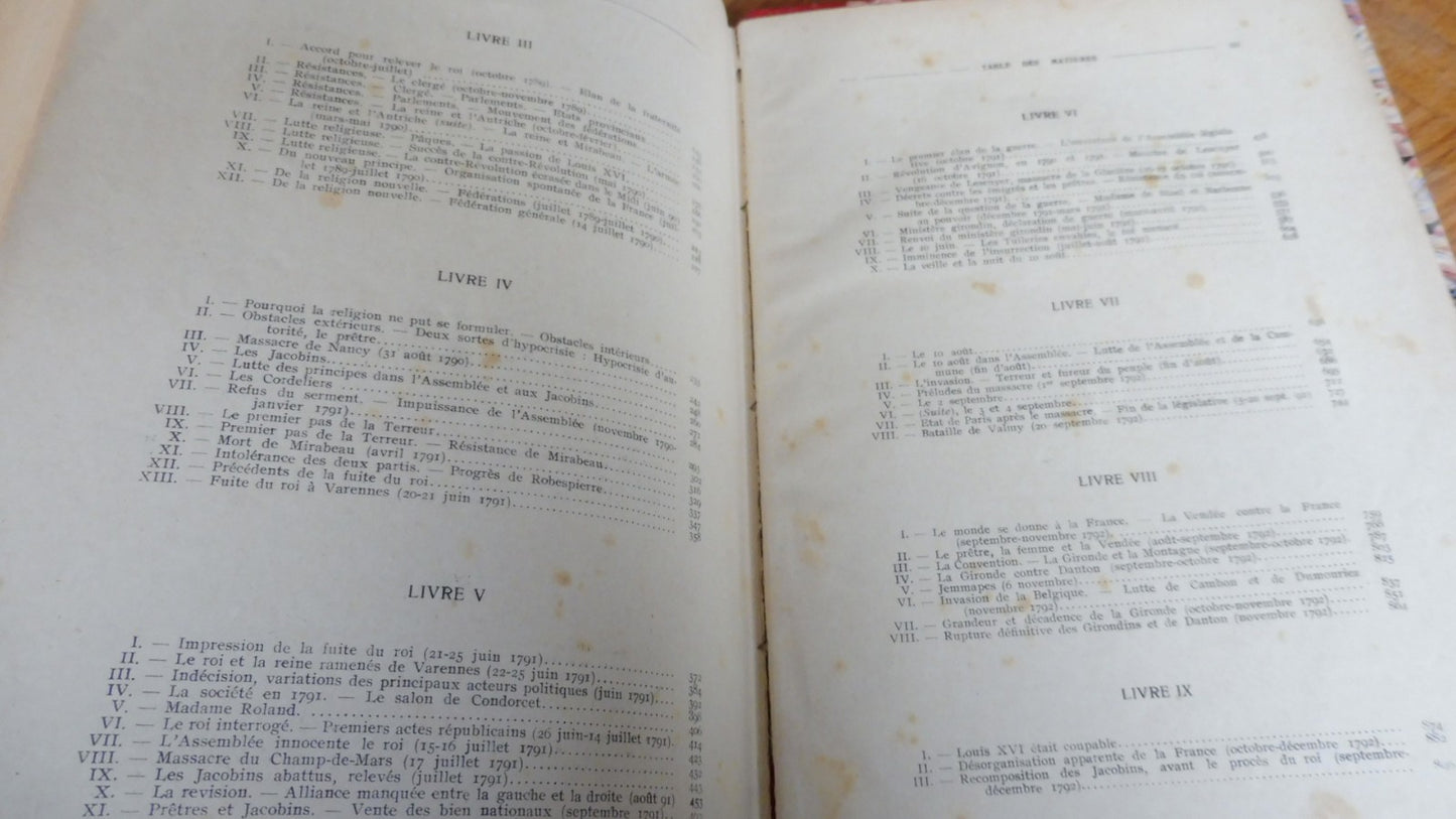 Histoire de la Révolution Française (Jules Michelet) s.d. 2/2