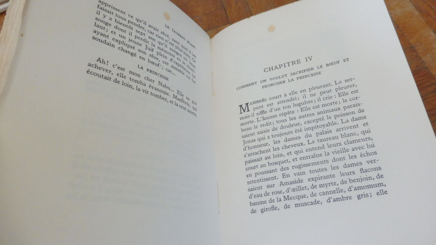 L'Ingénu. Le Taureau blanc (Voltaire) 1930 illus. Pruvost