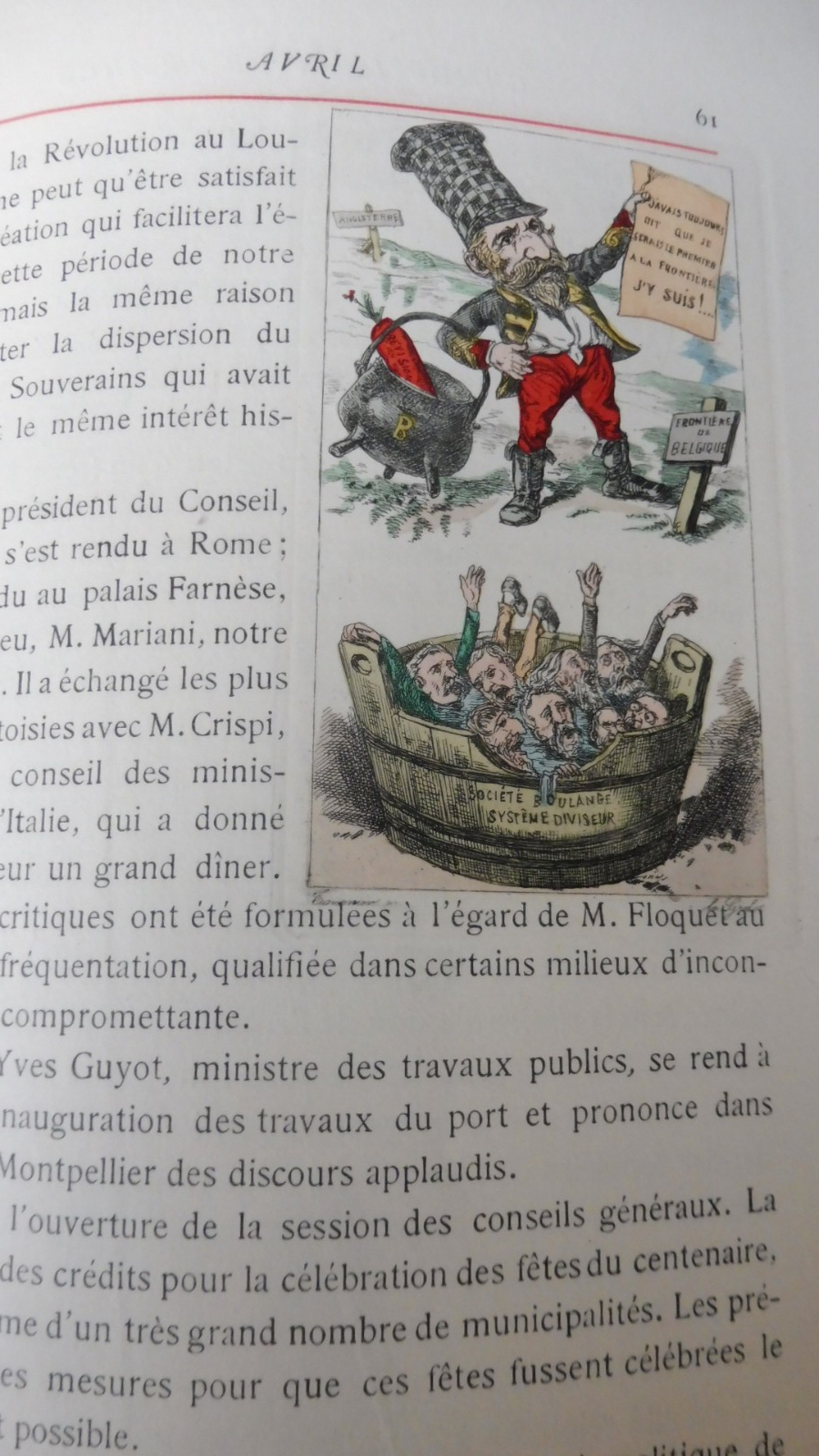 Chronique de France (Charles Goux) 1889
