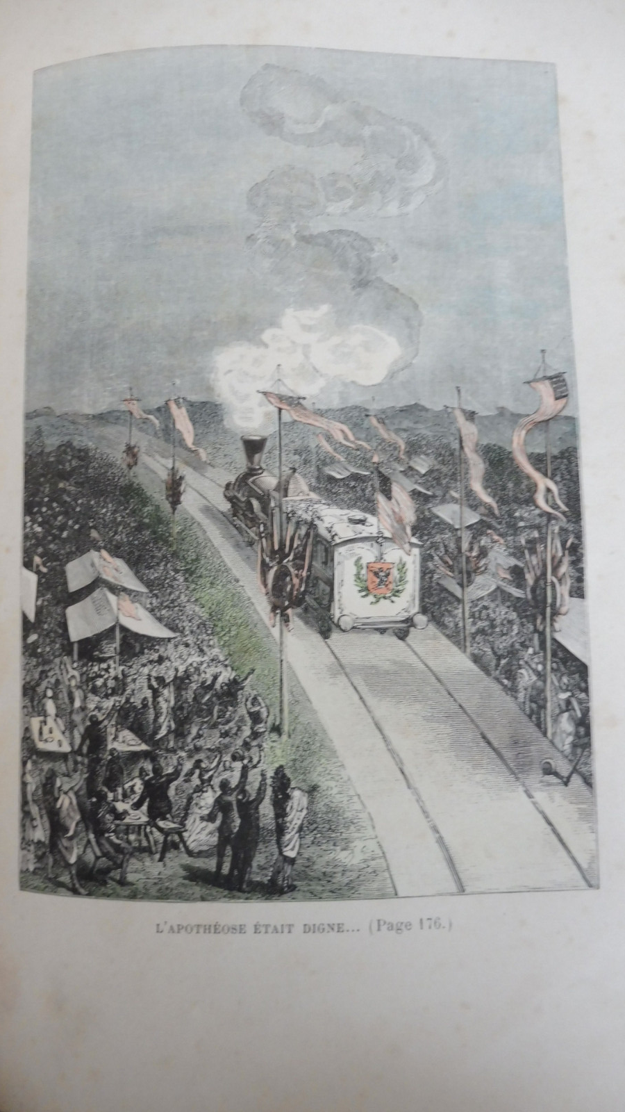 De la Terre à la Lune. Autour de la Lune (J. Verne) s.d. illus. Montaut...