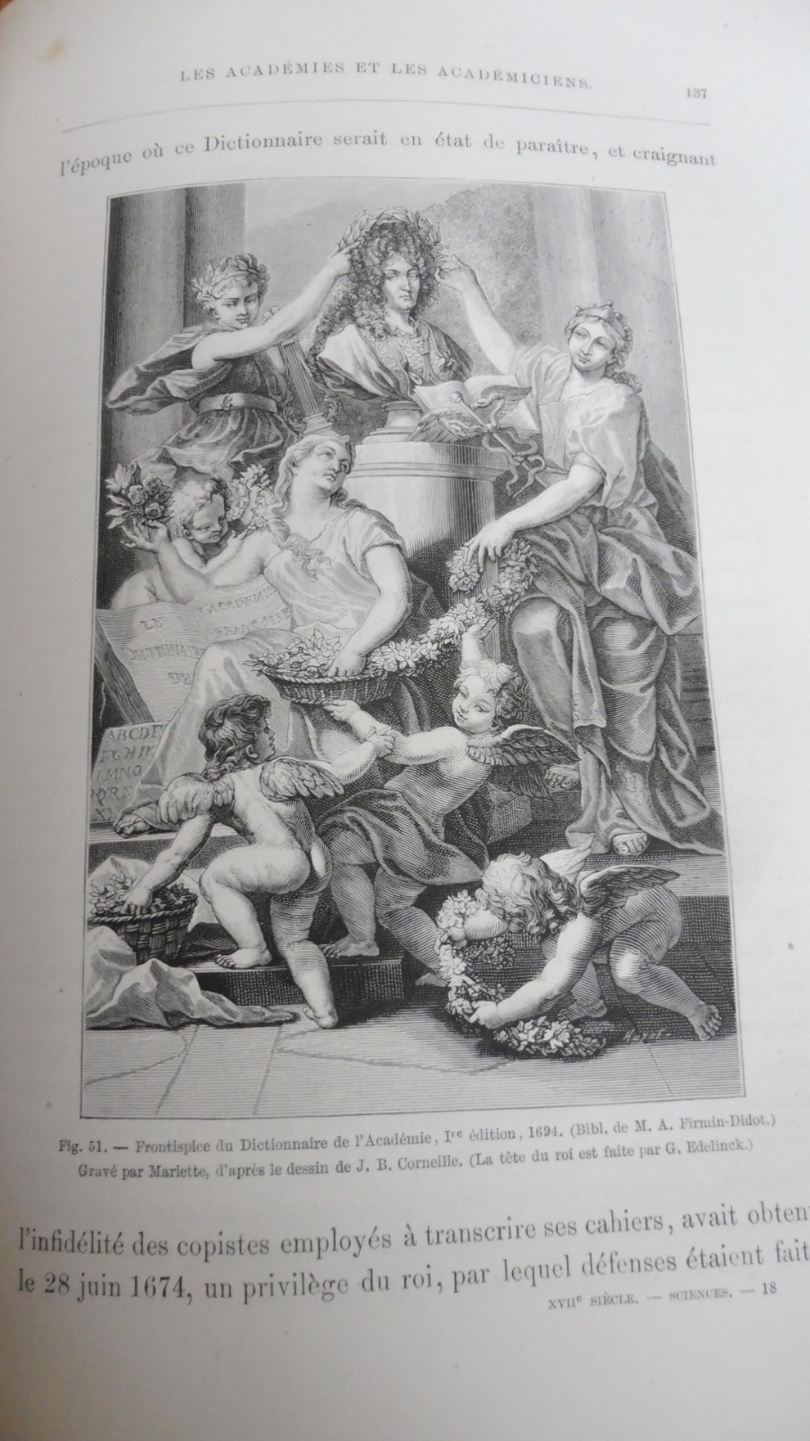 Lettres, sciences et arts du XVIIème siècle (Paul Lacroix) 1882