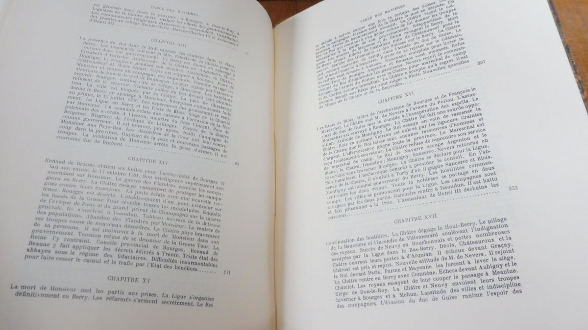 Les Guerres de la Réforme en Berry (Vicomte de Brimont) 1905 REPRINT