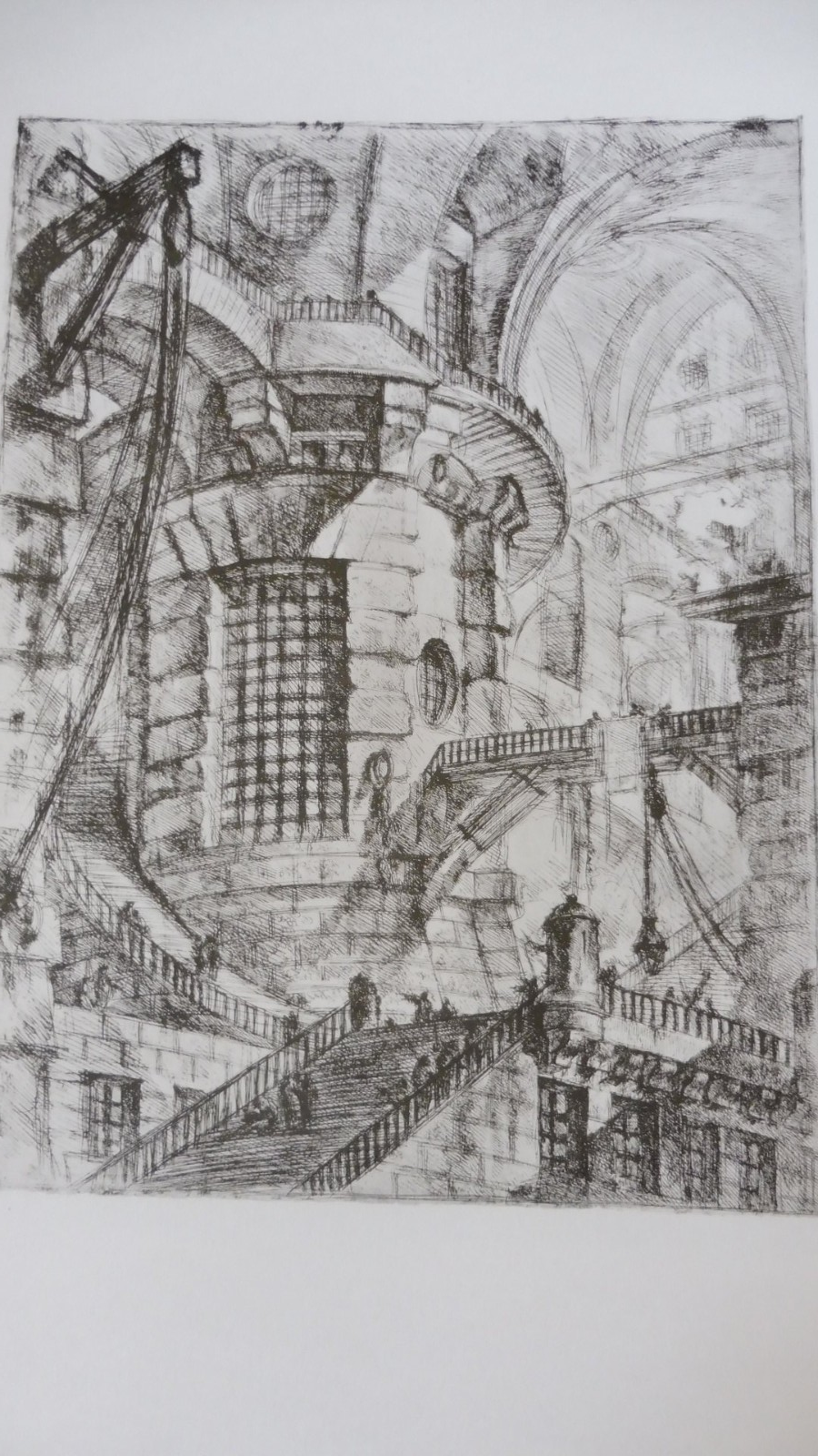 Les Prisons imaginaires (Jean-Baptiste Piranèse) 1970 18 GRAVURES