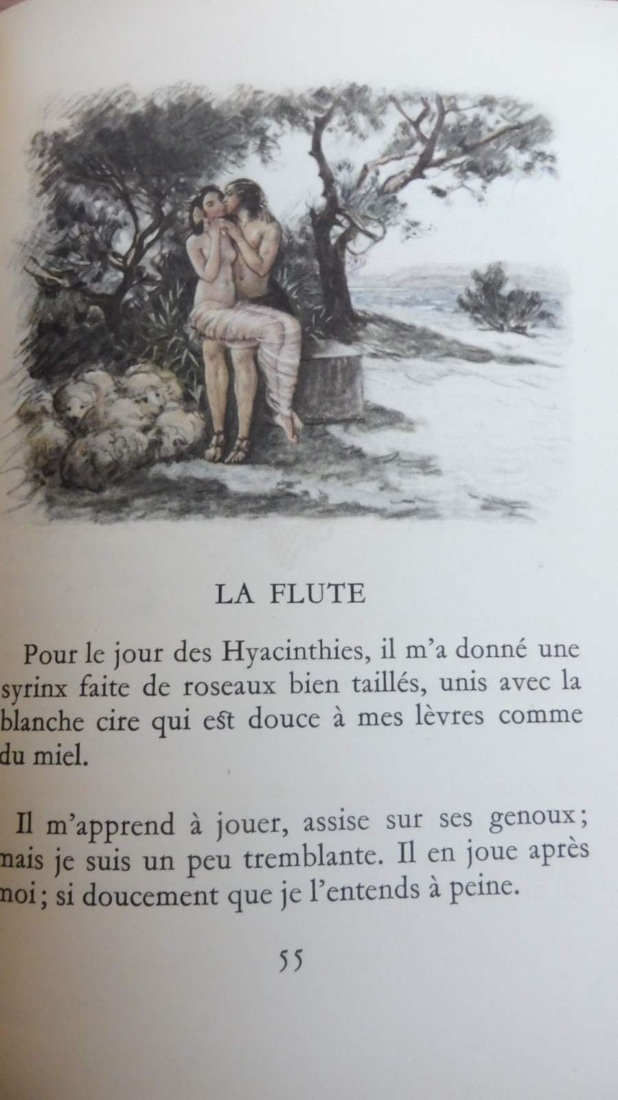 Les Chansons de Bilitis (Pierre Louÿs) 1943 illus. Bécat