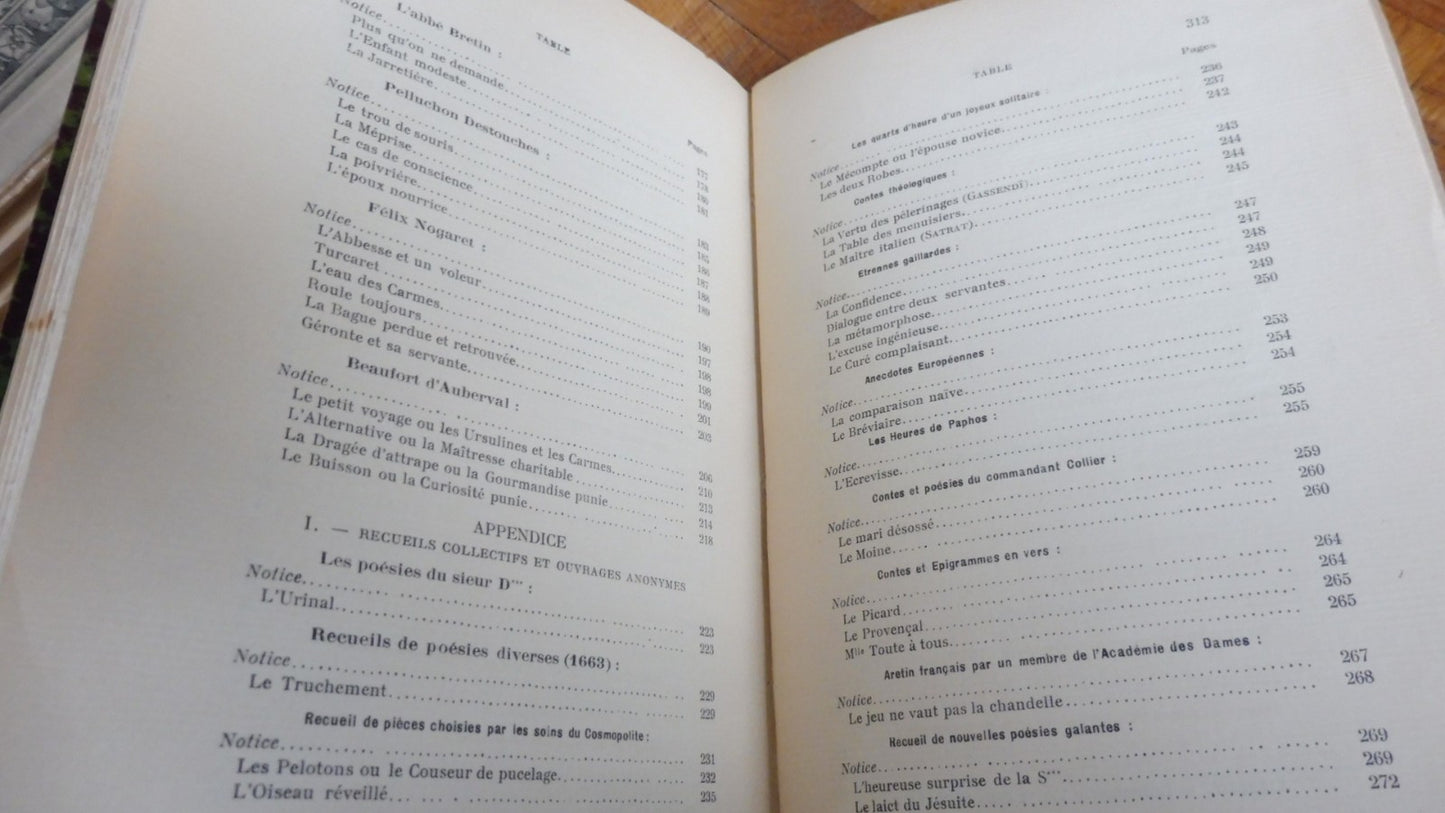Contes et conteurs gaillards du XVIIIème siècle (Rousseau...) 1906 NUMEROTE
