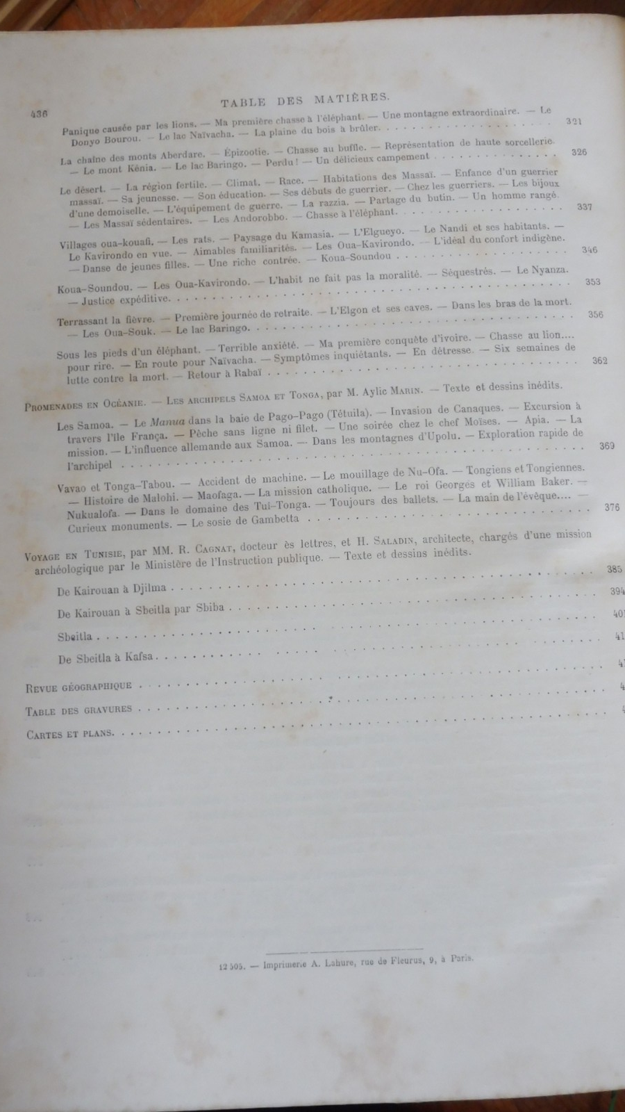 Le Tour du monde. Année 1885 (E. Charton) 1885 PERSE, INDES, TUNISIE...
