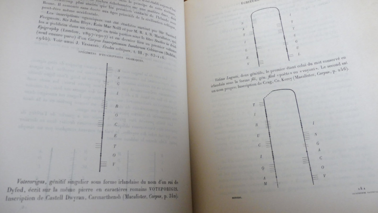 Notice sur les caractères étrangers anciens et modernes (Charles Fossey) 1948