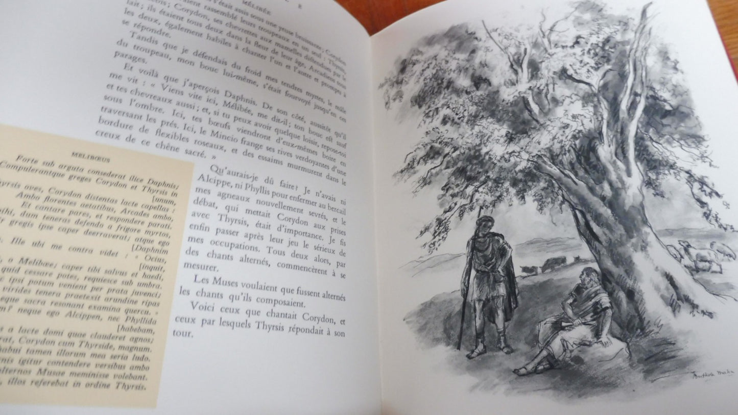 L'Enéide. Les Bucoliques. Lucrèce (Virgile) illus. Mahn, Legrand & Chièze 4/4