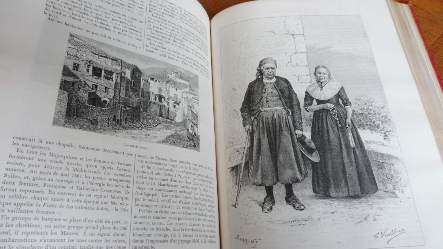 Le Tour du monde. Année 1889 (E. Charton) 1889 TONKIN, CANNIBALES, CHACO...