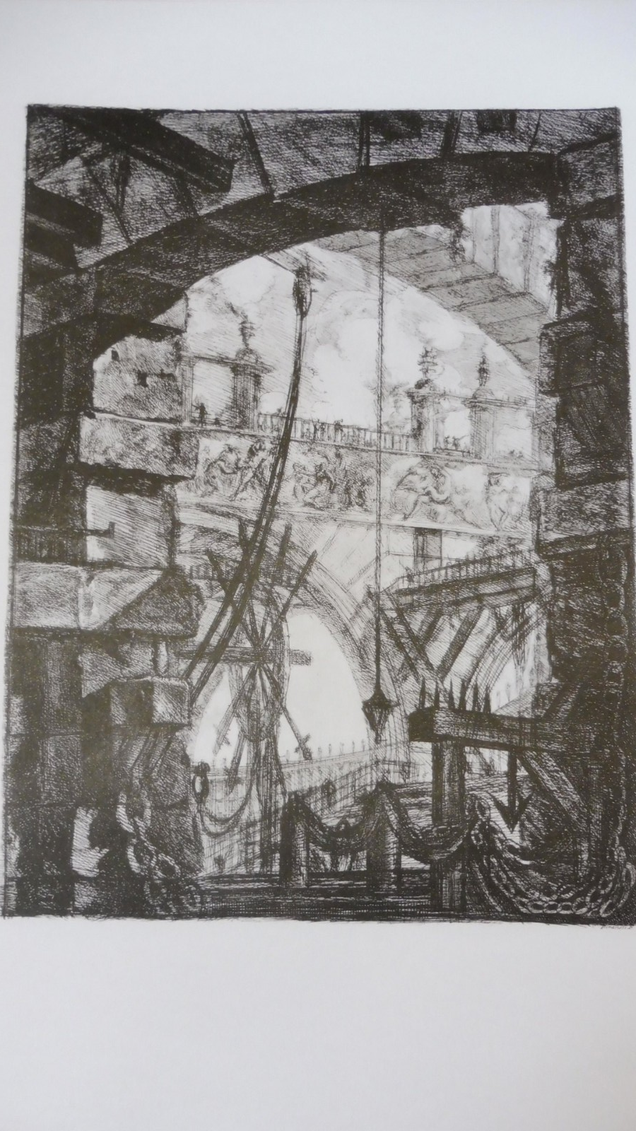 Les Prisons imaginaires (Jean-Baptiste Piranèse) 1970 18 GRAVURES