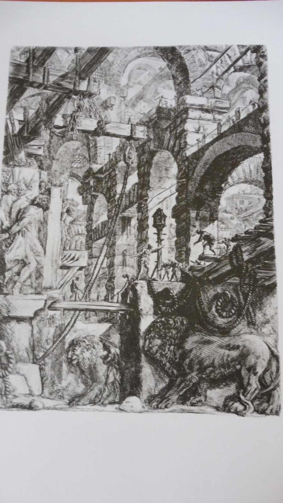 Les Prisons imaginaires (Jean-Baptiste Piranèse) 1970 18 GRAVURES