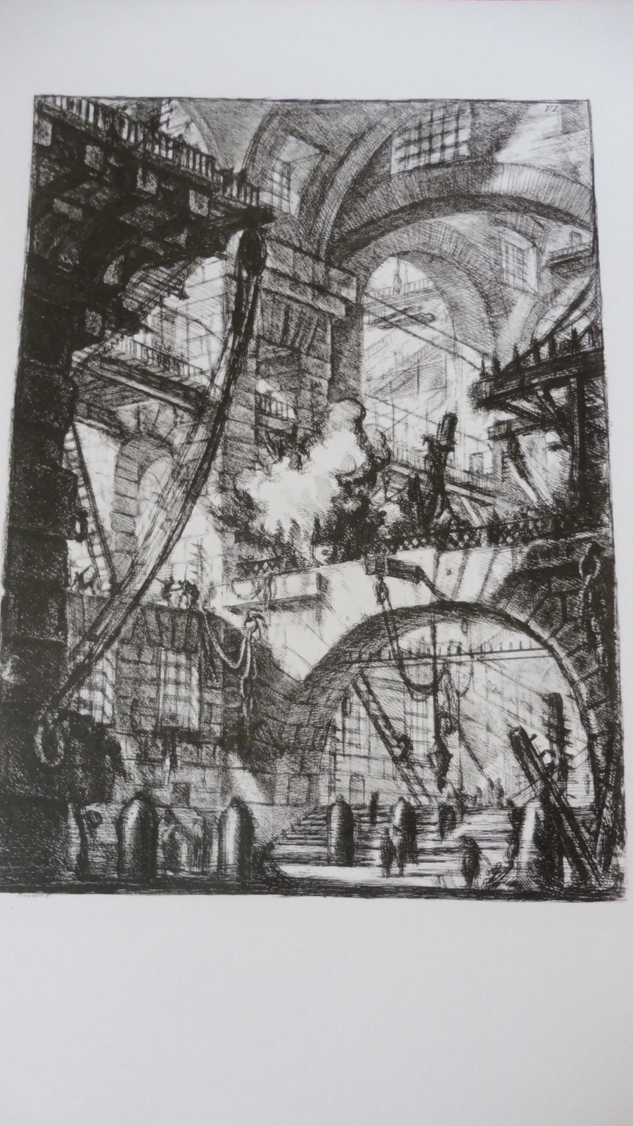Les Prisons imaginaires (Jean-Baptiste Piranèse) 1970 18 GRAVURES