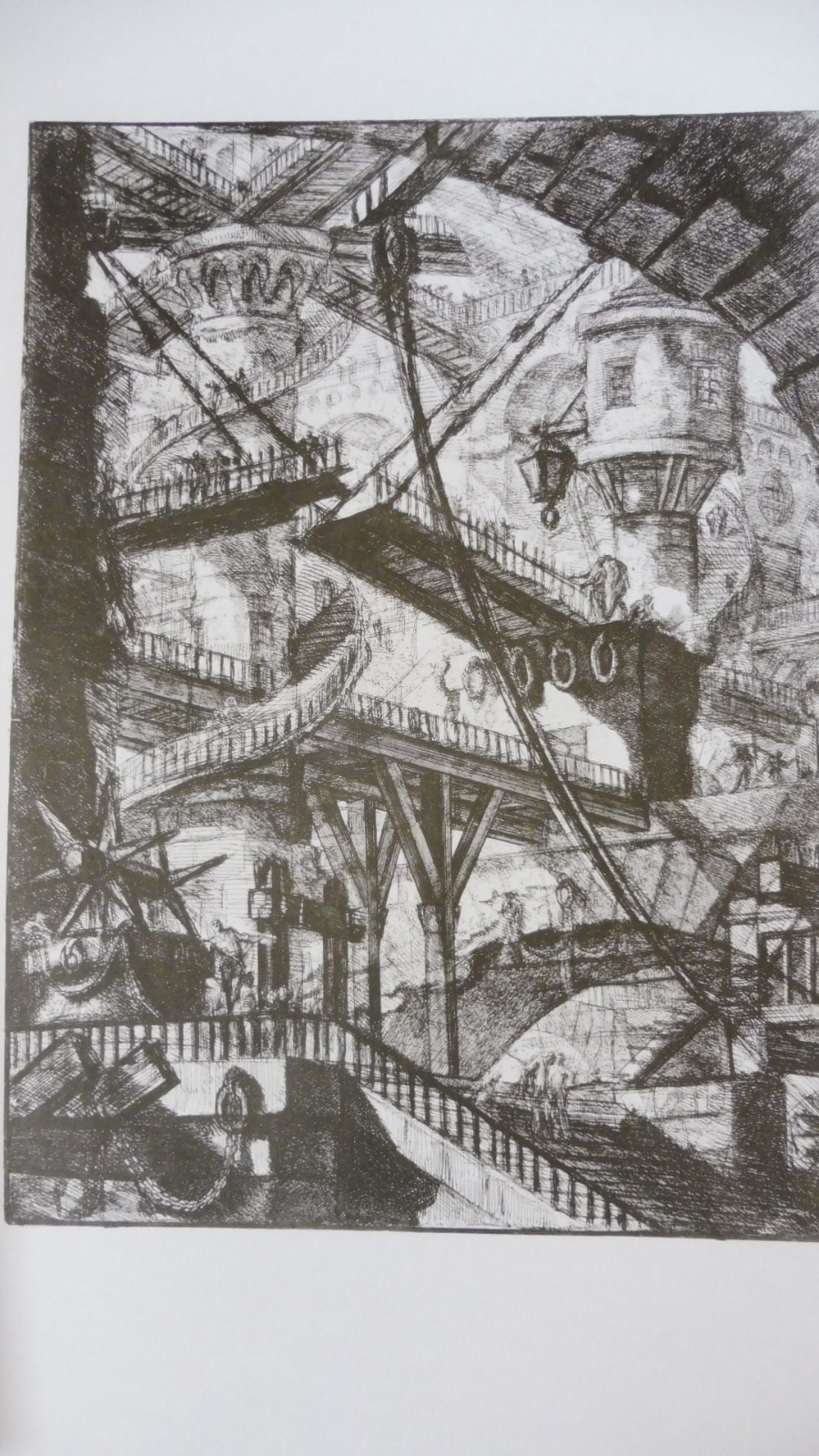 Les Prisons imaginaires (Jean-Baptiste Piranèse) 1970 18 GRAVURES