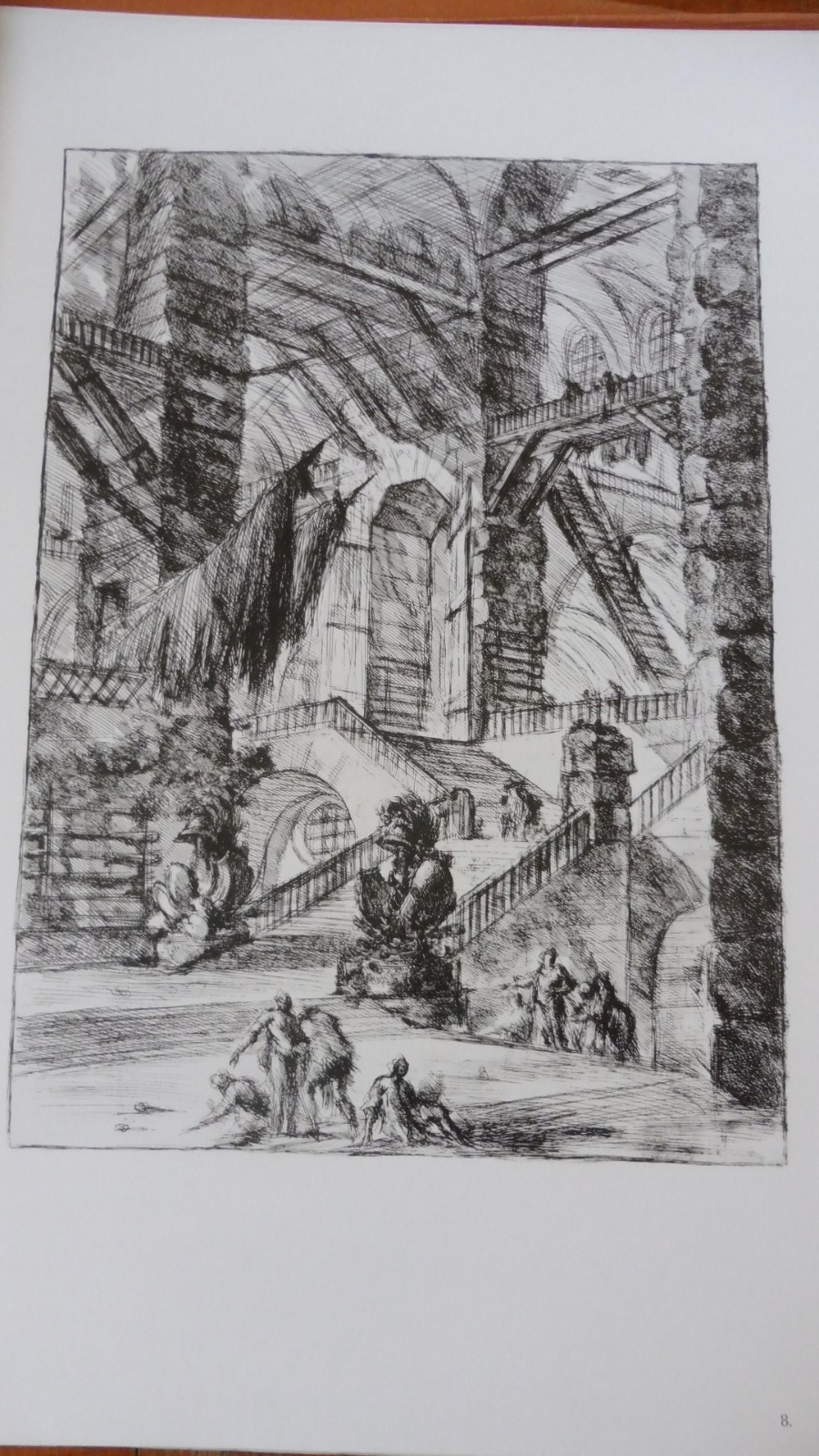 Les Prisons imaginaires (Jean-Baptiste Piranèse) 1970 18 GRAVURES