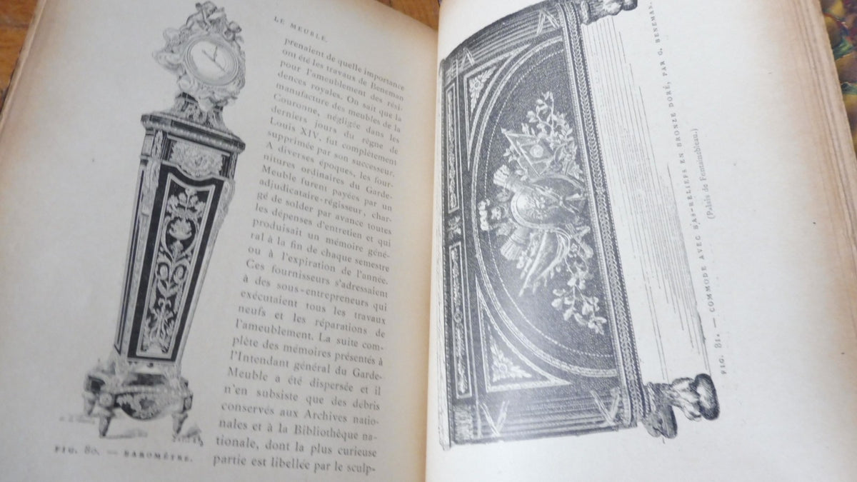 Le Meuble, de l'antiquité au XIXe siècle (Alfred De Champeaux) s.d. 2/2