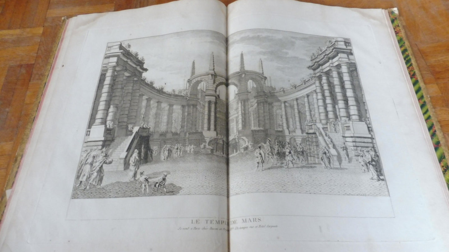 Spectacles des vertus, des arts et des sciences (François) 1756 IN FOLIO
