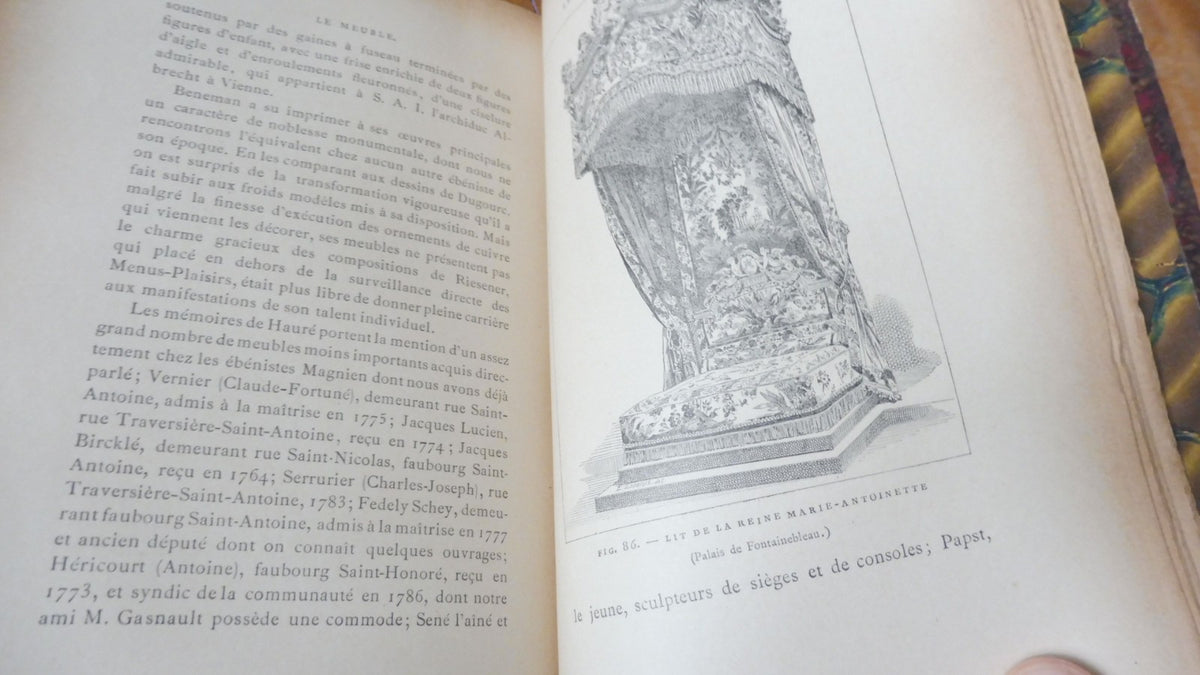 Le Meuble, de l'antiquité au XIXe siècle (Alfred De Champeaux) s.d. 2/2